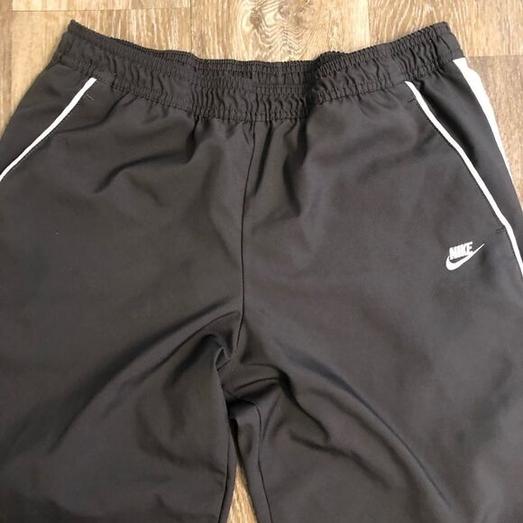 Nike vintage gray tag women’s dark gray dry fit cropped warm up pants S 4-6 - Picture 5 of 10